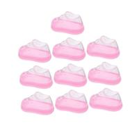 Veemoon 10piezas Cajas De Regalos Forma De Mini Zapatos Zapatitos Plásticos Para Shower Regalos Para Niñas