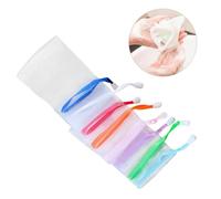 Veemoon 10piezas Jabón Hecha Mano Bolsa De Malla Para Limpieza y Corporal De Burbujas Para Guardar Jabón Color Aleatorio