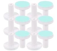 Veemoon 12 Cabezales De Repuesto Para Cortaúñas Eléctrico Almohadillas Para Limar Uñas Cabezales Para Pulir Uñas Kit Universal Para Recortar Uñas De Bebés Y Niños Pequeños (Verde)