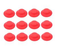 Veemoon 12 Piezas Juntas de Sellado para Botellas de Cerveza Juntas de Resistentes y Seguras para Tapas de Botellas con Cierre Abatible Adecuado para Vino Jugo y Refrescos Color Rojo Uso