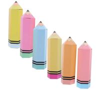 Veemoon 12juegos Cajas de Dulces con Forma de Lápiz para Recuerdos de Fiesta Útiles Escolares Primer Día de Clases Caja de Obsequio de Papel