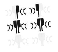 Veemoon 12juegos Dispositivo de Embellecimiento Nariz Clip Corrector Invisible de Silicona Ajustable Moldeador para Levantar el Puente Nasal Herramienta de Belleza para Hombres y Mujeres