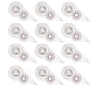 Veemoon 12piezas Cinta Correctora Pequeña Para Escribir y Estudiar Material Escolar Cintas Correctoras Para Correcciones Documentos y Trabajos Escolares