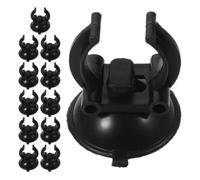 Veemoon 14 Piezas 14 Pinzas de Ventosa Abs para Acuario, Clips Multiusos para Tubos de Aire y Calentadores, Soporte Estable para Tuberías, Accesorios para Peceras, Paquete
