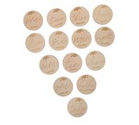 Veemoon 14piezas Tarjetas De Momento De Tarjetas Mensuales Decoración Conmemorativa para Shower