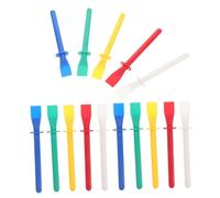 Veemoon 15 piezas Kit Espátulas para Adhesivo Herramientas de Aplicación de Pegamento para Manualidades y Cuero Espátulas de Resistentes con Mango Ergonómico para Proyectos de Bricolaje y