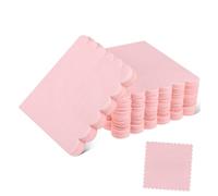 Veemoon 150 Piezas Servilletas Rosas Festoneadas de Papel Servilletas Desechables para Fiesta Cumpleaños Bodas Unidades Color Rosa Material de Papel