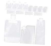 Veemoon 15piezas Bolsas De Prueba Para Cosméticos Exprimibles Para Loción Reutilizables De Viaje Para Cremas Faciales Prueba De Fugas Accesorios De Viaje Para Actividades Al Aire