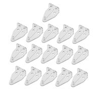 Veemoon 16 Ganchos Conectores para Persianas Venecianas Set de 16 Piezas Gancho para Varilla Accesorio Resistente para Cortinas Color Sencillo Adecuado para Reparación y Sustitución