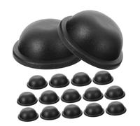 Veemoon 16 Piezas Pies de Bolsa Circulares de Plástico Soporte para Maletas Repuestos para Pies de Bolsa Equipo de Viaje y Maletas