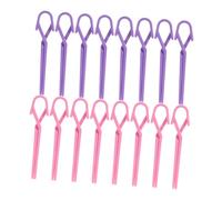 Veemoon 160piezas Pinzas para Uñas Pinzas para Construir Formas de Uñas de Construcción Rápida para Mujeres y Niñas Herramientas de Arte de Manicura DIY Hogar Salón de Manicura