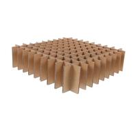 Veemoon 18 Piezas Divisores de Cartón para Cajas de Envío Diseño en Rejilla, Papel Reciclable y Fácil Manejo, Ideales para Organizar y Proteger Objetos Frágiles Transporte