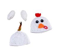 Veemoon 1juego De Ropa De Fotografía para Bebés Sombrero De Traje De Manual para Sesiones De Infantiles Accesorio para Navidad y