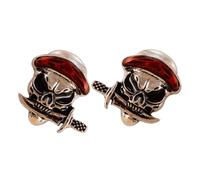 Veemoon 1par Pendientes De Calavera Para Mujer Joyería De Halloween Elegante Accesorios Creativos Para Fiestas y Celebraciones Para Amigas y Novias