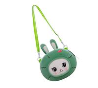 Veemoon 1pieza Bandolera De Peluche Forma De Conejo para Bolso De Hombro Portátil y para Pascua y Cumpleaños Color Aleatorio