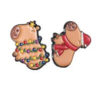 Veemoon 2 Broches De Dibujos Animados Para Mochilas Chaquetas Dibujos Animados Insignias Solapas Animales Esmaltes Broches De Animales Sombreros Aleación