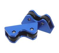 Veemoon 2 Comprobadores de Rectitud para Tacos de Billar, Rodillos Calibradores Tipo Noria, Herramienta Portátil de Inspección Azul para Mantenimiento y Reparación de Tacos de