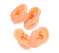 Veemoon 2 De Moldes De Oreja Para Joyería Modelo De Oreja Artificial Modelo De Cuerpo De Silicona De De Simulación De Cuerpo De Silicona Accesorios