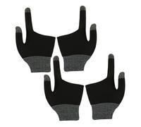 Veemoon 2 Guantes para Móviles con Punta de Antideslizantes y Cómodos para Videojuegos y Billar