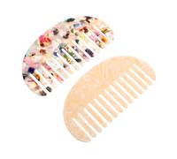 Veemoon 2 Peines Laterales Para Mujer Peine De Dientes Anchos Accesorios Para El Cabello Para Rizos Francés Pinzas Para Lateral Francés Decorativos