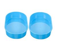 Veemoon 2 Piezas Bandejas de Medicación Plásticas Resistentes para Organización de Pastillas Clínicas y Hospitales Pequeñas Bandejas Dispensadoras para Almacenamiento y Clasificación de