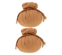 Veemoon 2 Piezas Bola Masaje Multifuncional para Moxibustión y Compresa Caliente Masaje Corporal Portátil para Puntos Gatillo Suave y Duradera Pequeñas para Spa y Bienestar