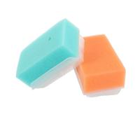 Veemoon 2 piezas Cepillo de Baño para Bebés Cepillo de Masaje Suave para Lavado de Cabello y Estimulación Sensorial para Recién Nacidos y Color Verde y Naranja Compacto y Portátil