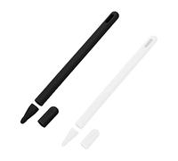 Veemoon 2 Piezas Cubre Puntas de Silicona para Pencil de de Lápiz Táctil Accesorios de Silicona Duraderos y Elegantes Compatible con Apple Pencil ª Generación Instalación y Uso