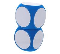 Veemoon 2 Piezas Dados de Espuma para Escribir y Borrar Unidades Dados Educativos Multipropósito Reutilizables para Matemáticos y Actividades Clase
