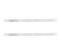 Veemoon 2 piezas de barra plana de aluminio 6061 de 20 x 1 x 1/5 pulgadas, | Tira plana de aleación de aluminio para soldadura, construcción, rendimiento fiable, resistente pero ligera, adecuada para