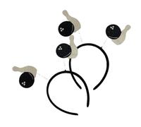 Veemoon 2 Piezas Diademas Deportivas con Bola de Bolos Cintas para Pelo Fiesta Temática Deportiva Accesorio Reutilizable para Fans del Deporte