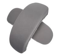 Veemoon 2 Piezas Fundas Reposabrazos Silla Oficina Gaming Espuma Alta Densidad Elásticas Cubre Brazos Cortos Gris Lavables Accesorios Escritorio