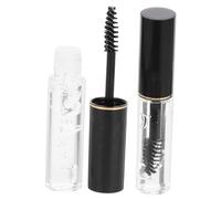 Veemoon 2 piezas Gel Fijador Cejas Transparente Resistente Agua y Sudor con Pincel para Peinar y Moldear Cejas Naturales