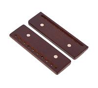 Veemoon 2 Piezas Hebillas Magnéticas de Madera Cierre Rectangular de Diseñar y Decorar Instalación Accesorio Manualidades y DIY