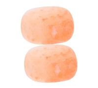 Veemoon 2 Piezas Jabón de Sal Mineral Natural Barras Exfoliantes para Spa y Uso Doméstico para Masajes Piedras Calientes Sal de Roca para Recarga de Molinillo y Gel Exfoliante