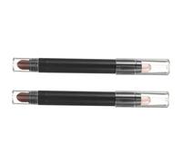 Veemoon 2 Piezas Lápiz de Sombra de Ojos de Doble Punta Maquillaje de Ojos para Aplicar Pincel de Maquillaje