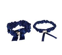 Veemoon 2 Piezas Ligas De Boda Para Novia Conjunto De Cinturón De Novia Ligas De Día Boda Cinturón De Decorativo