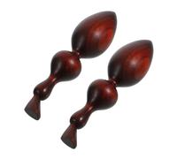 Veemoon 2 Piezas Masajeadores de Madera para Puntos de Presión Herramienta Guasha Facial y Corporal Stick de Reflexología para Masaje Profundo y Relajación Muscular