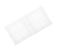 Veemoon 2 Piezas Mol Silicona para Ceniceros y Bandejas Molde Cuadrado Reutilizable para Proyectos Diy de Resina Epóxica y Artesanías