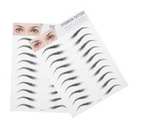 Veemoon 2 piezas Pegatinas de Cejas Imitación de Transferencia de Cejas Realistas Herramienta de para Hombres y Mujeres Fáciles de Usar Sin Daño Rellenador Instantáneo