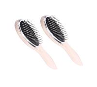 Veemoon 2 Piezas Peine de Pelo Peines de Masaje con Mango Grueso para Secado y Estilizado de Cabello para Tipo de Cabello Incluyendo Rizado y Lacio