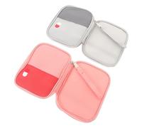 Veemoon 2 Piezas Portátiles Para Medicamentos Bolsas De Primeros Auxilios Organizador De Medicamentos Bolsa Médica Portátil De Emergencia Para Guardar Uso Viajes y Emergencias