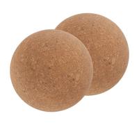 Veemoon 2 Piezas Tapones de Corcho Esféricos Reutilizables para Botellas de Vino y Decantadores Sellado Hermético con Madera de Unidades Compatibles con Botellas de Vidrio y Jarras para