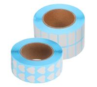 Veemoon 2 Rollos Pintura de diamante Pegatina Pegatinas rectangulares etiquetas de alimentos para contenedores etiqueta de nombre etiquetas de tarros de conservas conserva pegatinas blanco