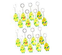 Veemoon 2 Series Colgante De Llavero Accesorios De Cadena Clave Favores De Fiesta De Aguacate Llavero Colgante Accesorio Clave Dije Colgante Para Bolso Llavero Estético Pu 8 Piezas*2