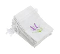 Veemoon 20 piezas Bolsas de Algodón con Cordón Vacíos para Lavanda y Especias Bolsas Pequeñas para Armarios Decoración Boda Hogar Coche DIY Aromaterapia