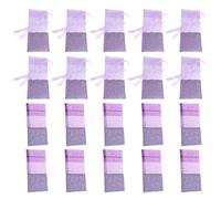Veemoon 20 Piezas Bolsitas De Lavanda Morado Oscuro y Morado Bolsitas De Obsequio Para Armario o Coche Para Dulces o Recuerdos De Boda