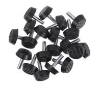 Veemoon 20 Piezas Patas Ajustables para Muebles Niveladores con Pies Niveladores para Mesas y Sillas Base Protectora Duradera Fácil de Instalar