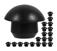 Veemoon 20 Tapones de Goma Negros para Gatos Hidráulicos, Compatibles Gato Hidráulico de Suelo, Fáciles de Almacenar, Repuesto para Enchufe de Aceite