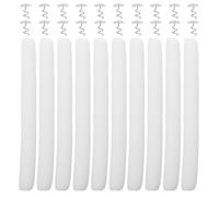 Veemoon 20 Unidades de Sujetadores Antideslizantes para Fundas de sofá con Clavos, 8.3 x 0.8, Varillas de Espuma Antideslizantes White para Rellenar Huecos en sillones y Cojines, se Mantienen